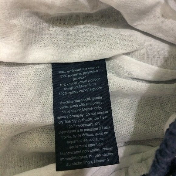 Tommy Hilfiger stretchy elastic waist tiered eyelet striped flower print skirt - Picture 6 of 6